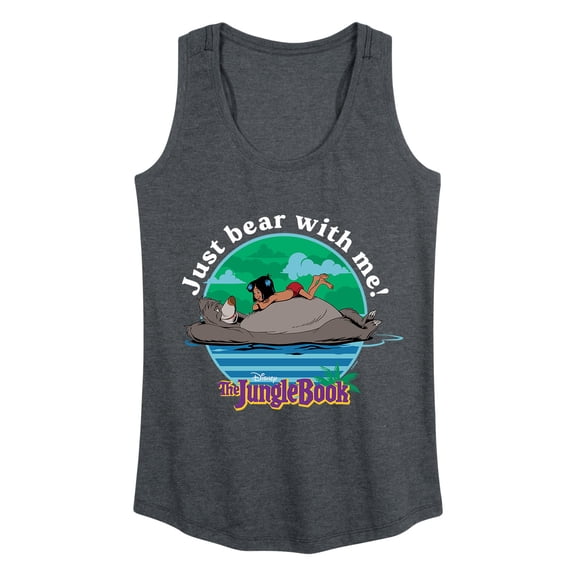 The Jungle Book - Just Bear With Me - Women's Racerback Tank Top