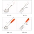thumbnail image 3 of Cute Carrot Handle Knife and Fork Tableware Creative Children Spoon Rabbit Fruit Fork Eating Scoop and Spoon（5pc）, 3 of 9