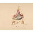 thumbnail image 2 of Robert William Hume 14x12 Gold Ornate Wood Frame and Double Matted Museum Art Print Titled - Design for Fancy Child's Cot (1830-1900), 2 of 4