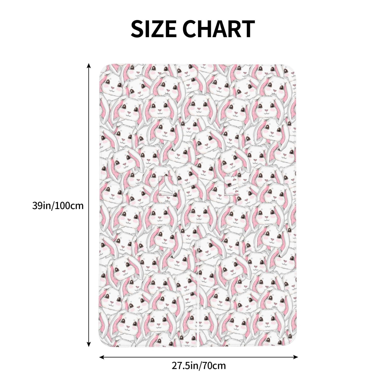 Naloa Cute Rabbit Baby Car Seat Cover, Breathable Baby Carrier Cover, Multiuse Baby Carrier Cover & Nursing Breastfeeding Cover