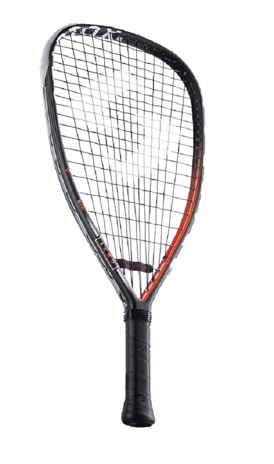 Gearbox GBX1 165 Quad 3 15/16" Racquetball Racquet Orange