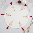 thumbnail image 4 of Saro Lifestyle Embroidered Christmas Trees Placemat (Set of 4), 4 of 4