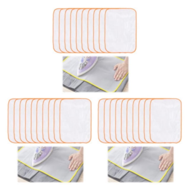 Maoww Housse de Planche à Repasser en Tissu Résistant à la Chaleur, Facile à Repasser, 3 Pcs