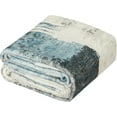 thumbnail image 5 of Yesurprise 8x10ft Modern Abstract Beige Blue Area Rugs - Stain Resistant, Washable, Non-Shedding, Non-Slip Carpet for Living Room, Bedroom, Dining Room, Office - Beige Blue, 5 of 7