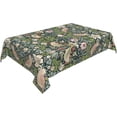 thumbnail image 3 of William Morris Original Design Print,Retro Bird Floral Boho Table Cover for Home Picnic Party Dining Room Kitchen Decor,Rectangle 60X120, 3 of 6