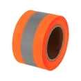 thumbnail image 1 of Unique Bargains Reflective Tape Strip, 2'x 10Ft Reflective Tape for Clothing, Orange-red, 1 of 5