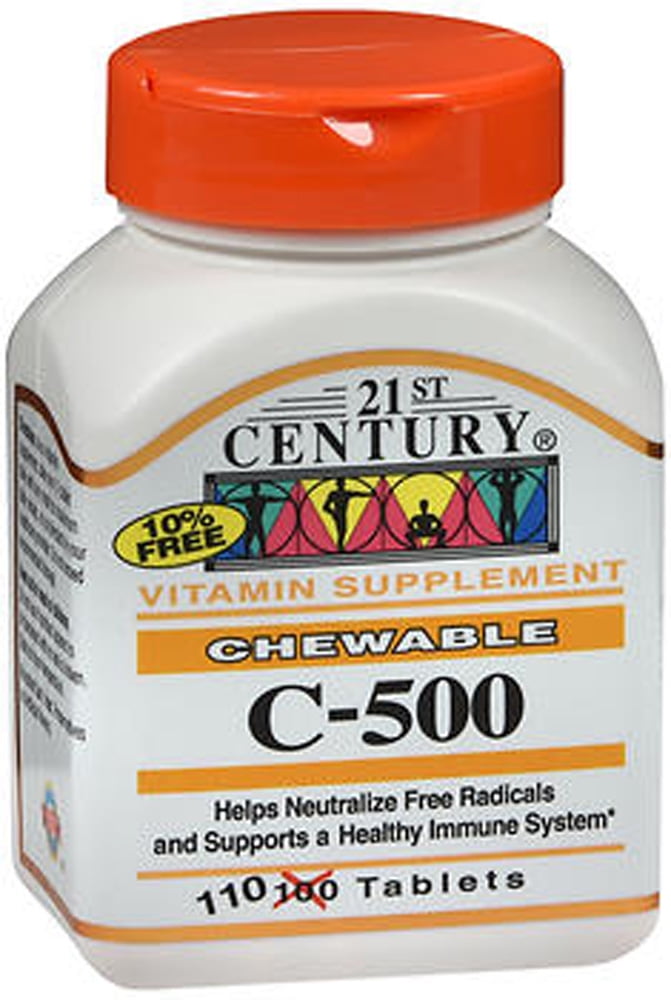 21st Century C-500 Orange - 110 Chewable