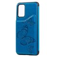 thumbnail image 3 of Allytech Galaxy S20+ Case 6.7", S20 Plus Wallet Case, Slim Fit Butterfly Embossed PU Leather Lightweight Shockproof Full Protection Cards Slots Back Cover Shell for Samsung Galaxy S20+, Blue, 3 of 9