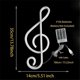 thumbnail image 2 of Music Note LED Neon Sign with Batteries and USB - Light Up Wall Decor for Bar, Party, Concert, Wedding, 2 of 5