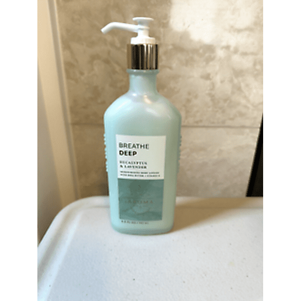 BATH & BODY WORKS BREATHE DEEP EUCALYPTUS & LAVENDER BODY LOTION 6.5 OZ