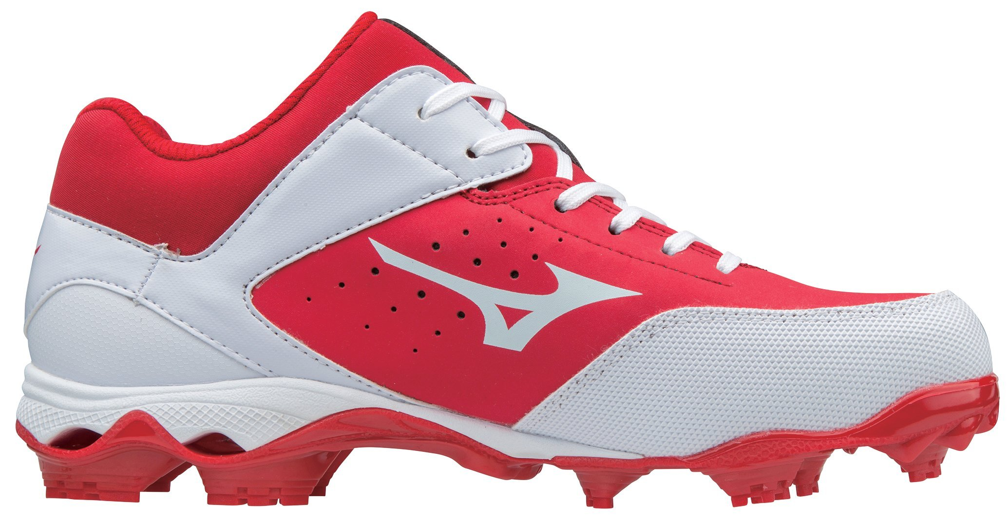 Mizuno 9 Spike Advanced Finch Elite 3 Womens Tpu Molded Softball Cleat Size 9.5 Red White 1000 Walmart