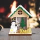 thumbnail image 5 of Adorno navideño de madera para casa pequeña, accesorio de iluminación, decoración DIY, juguetes para niños muñeco de nieve de navidad, 5 of 9
