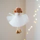 thumbnail image 4 of Christmas Angel Ornaments - 3 Pcs Plush Hanging Doll Pendant for Holiday Xmas Birthday Party Decor（Love, stars and snowflakes）, 4 of 5