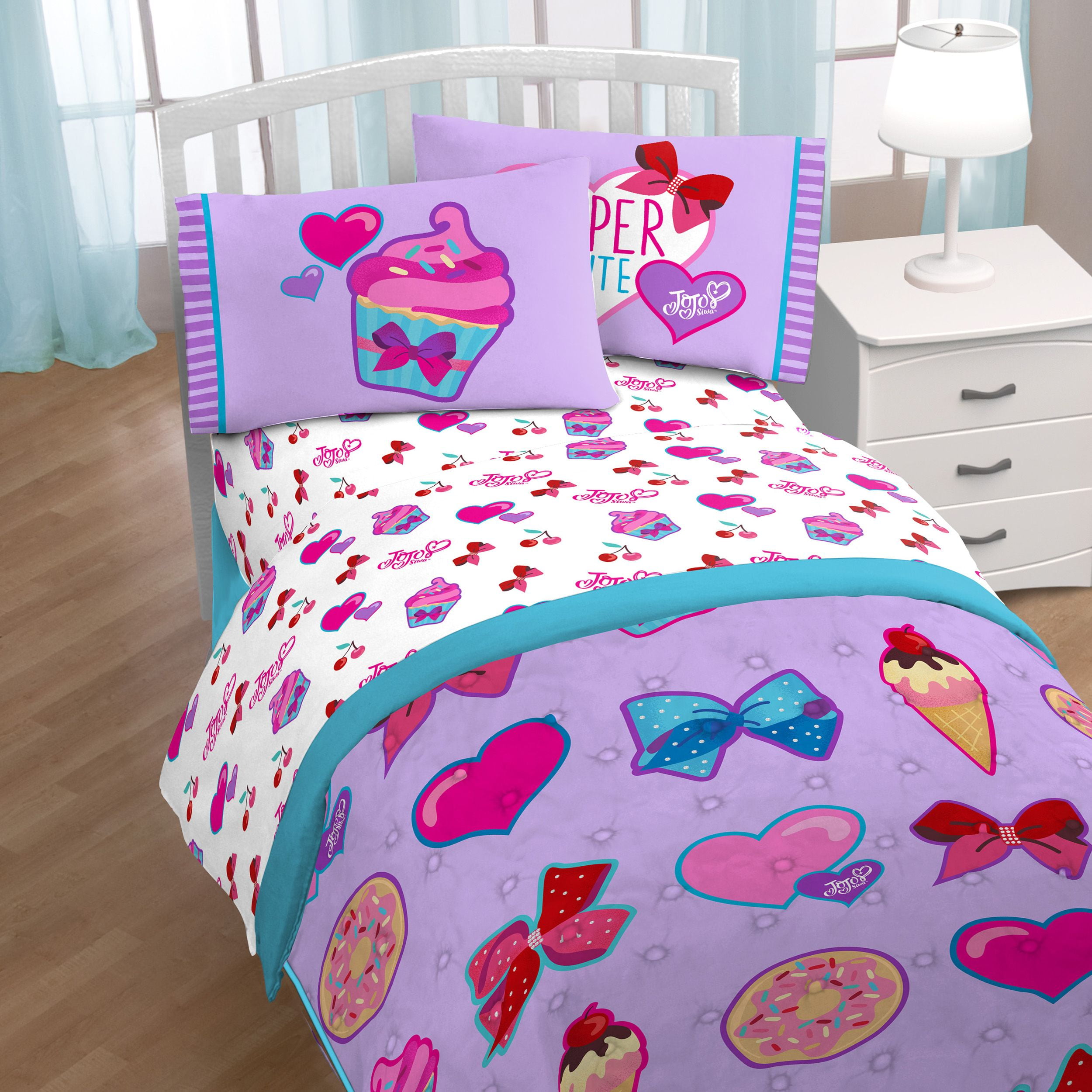 Nickelodeon Jojo Siwa Twin Sheet Set 1 Each Com