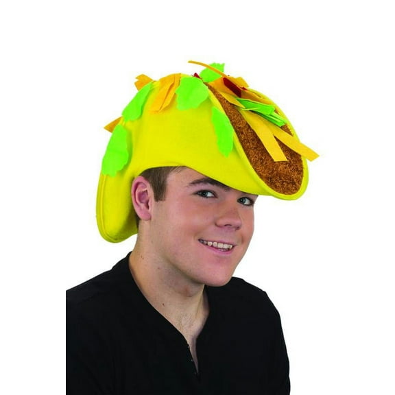 Taco Hat - Parties - Food Truck - Crazy Hat Day - Costume Accessory - Teen Adult