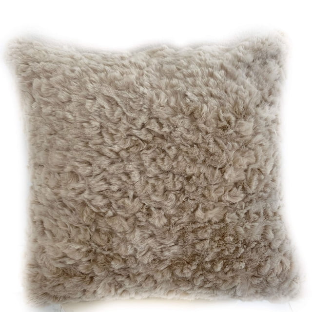 Cojín decorativo Plutus Brands Persian Chila de piel sintética 30 x 51 cm