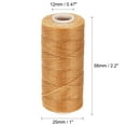 thumbnail image 3 of Unique Bargains Neon Brown Polyester Waxed Leather Sewing Thread, 55 Yards, 3 of 6