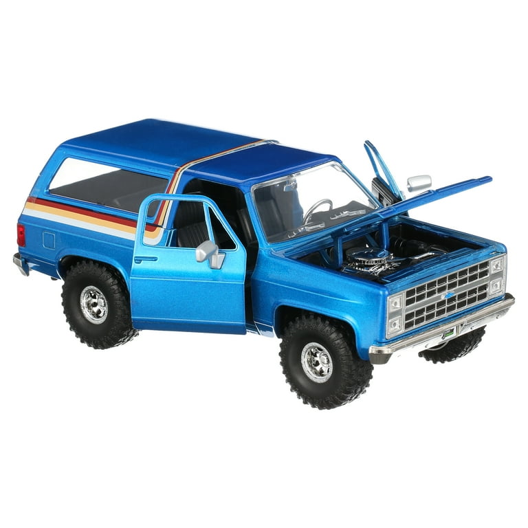Jada Toys 31396 1980 Chevrolet Blazer Metallic with Stripes