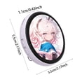thumbnail image 2 of Fokuz Elegant Smart Home Pendant For Wall Decorative Necklace Charm For Keyboard Desk Or Doorway Display Wriendly For Home And, 2 of 5