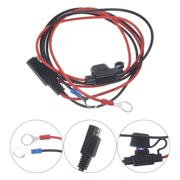 Raindrops  Tan Extension Cord Outdoor Solar Cell Safety Wire Cable Black