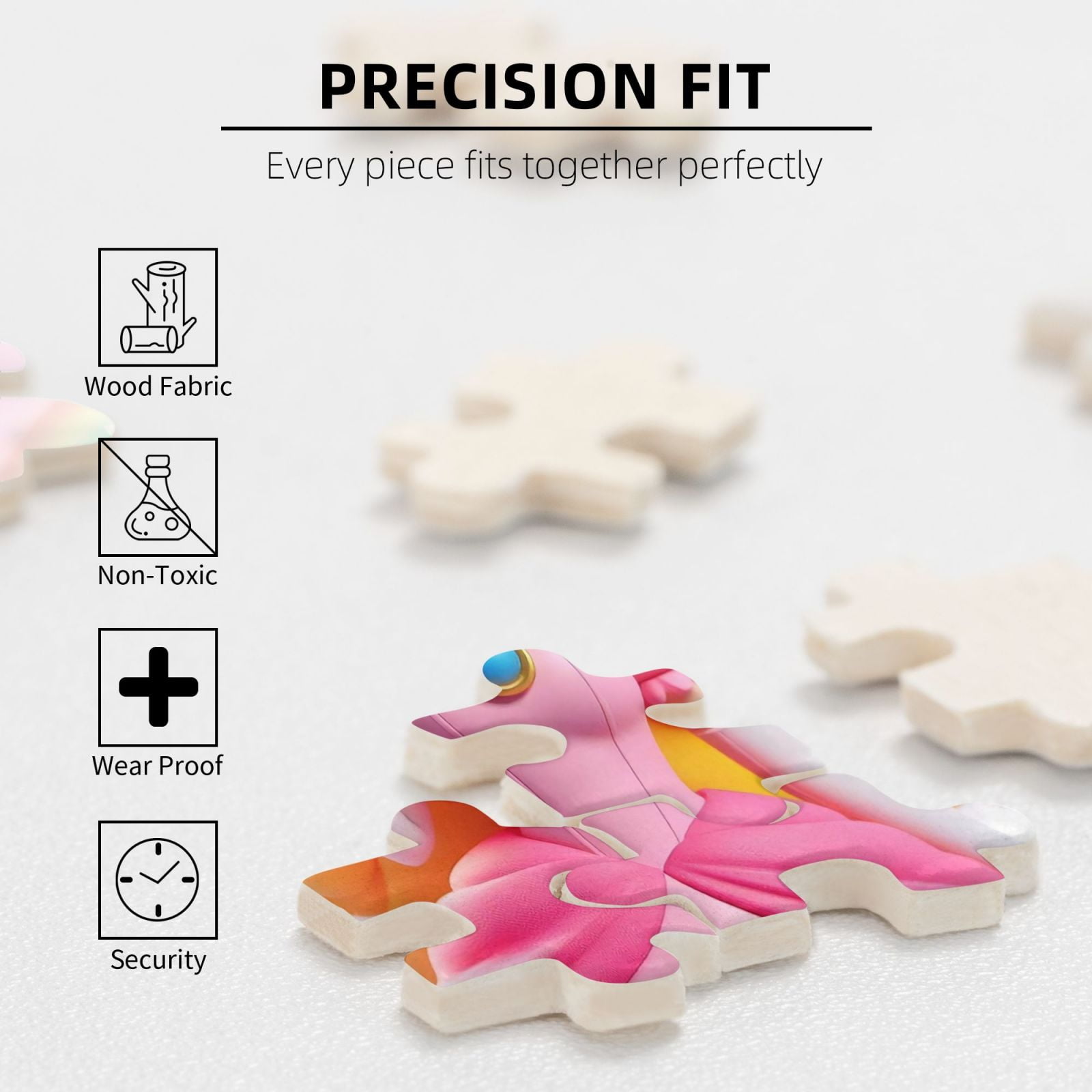 Princess Peach Jigsaw Puzzles 300 500 1000 Piece Colorful