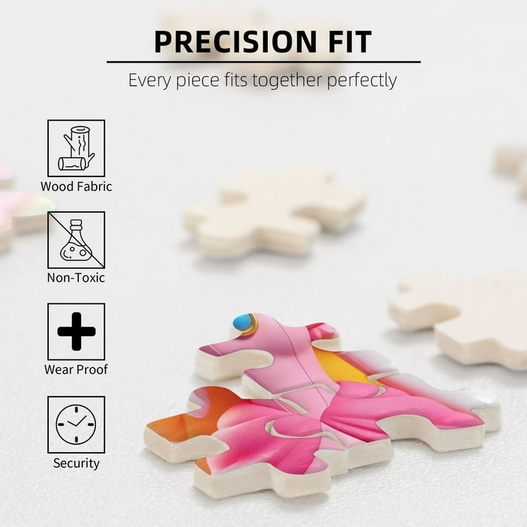 COLORFUL PEACH JIGSAW PUZZLE 500ピース Princess Peach Jigsaw Puzzles 300 500 1000 Piece Colorful