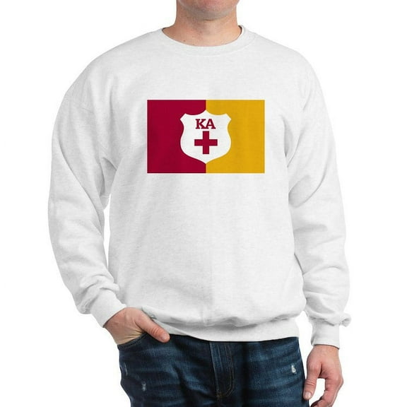 CafePress - Kappa Alpha Order Supplemental Flag Sweatshirt - Crew Neck Sweatshirt