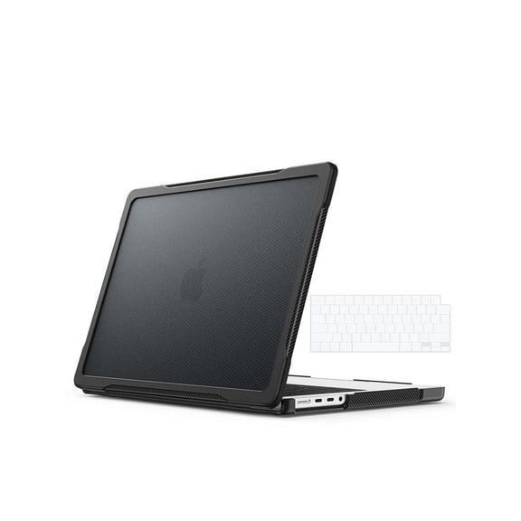 Compatible with MacBook Pro 14 inch Case 2025 2024 2023 2022 2021 M5 M4 M3 M2 M1 A3434 A3112 A3185 A3401 A2918 A2992 A2779 A2442, Heavy Duty Rugged Hard Shell Shockproof Cover with Keyboard Skin