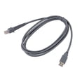 thumbnail image 2 of 1 X USB A male to RJ45 Cable 7ft 2M Barcode Scanner LS4278 LS2208 2208AP,1 * bar code scanner serial cable,gray, 2 of 8
