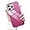 Rose, variant on Compatible with iPhone 14 Pro Case Glossy Hard Electroplating Case Cute Women Girls Makeup Mirror Case Slim Soft Bumper Camera Lens Protection Screen Protector Shockproof Cover, Purple