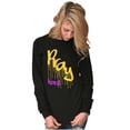 thumbnail image 3 of Urban Christian Faith Pray Hard Plus Size Long Sleeve Graphic Tee Shirt Brisco Brands 3X, 3 of 5
