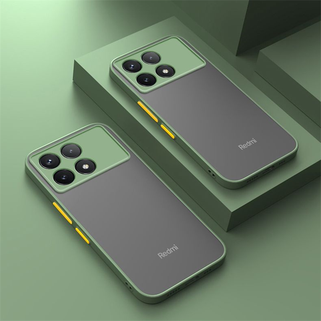 On For Xiaomi Redmi Note 13 Pro 4G Case Cover Mi Little Poko Poco X6 5G Coque Funda Matte Translucent Hard PC Protective Bumper