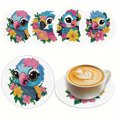 thumbnail image 1 of Kits Punto Diamante Posavasos Circulares DIY 5D 4 Piezas para Adultos Principiantes, 1 of 8