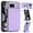 Lightpurple, variant on Compatible with Google Pixel 8a Case, with PU Leather Credit Card Holder Magnetic Back Stand Rugged Slot Mobile Flip Purse Phone Cover for Google Pixel 8a Women Men - Black