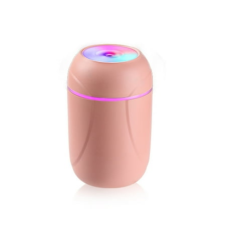 

FANCY Air Humidifier Refillable Office USB Humidification Timing Diffuser Continuous/Intermittent Adjustable Travel Mist Maker Pink