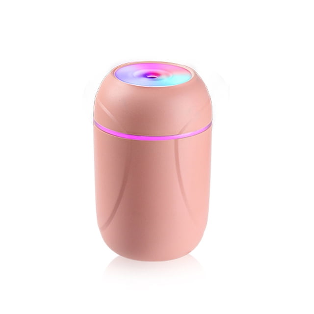 Humidificador de aire Recargable Oficina USB Humidificación Timing Difusor Continuo / Intermitente Ajustable Travel Mist Maker Pink Inevent HA059408-02B