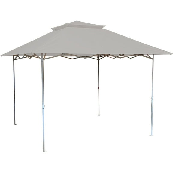 Garden Winds Custom Fit Replacement Canopy Top Cover Compatible with The MasterCanopy, ABCCanopy, and Cooshade 13' x 13' Instant Shelter - Upgraded Performance RIPLOCK 350 Fabric - Slate Gray