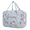 Sky Blue Flower, variant on WANDF Floral Travel Duffel Bags for Women - 25L Waterproof Gym Bag, Laptop Carry-On Luggage, Weekend Travel Organizer(Black Floral)