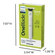 Philips Norelco New Oneblade Unisex Intimate Pubic & Personal Body Trimmer, 1Pk, QP1924/70