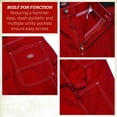 thumbnail image 5 of Womens Straight Leg Carpenter Work Pants, Size Down for Ideal Fit, 5 of 6