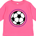 thumbnail image 4 of Inktastic Soccer Player Girls Sports Ball Girls Long Sleeve Toddler T-Shirt, 4 of 5