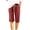 Brown, variant on Qiopertar Women's Summer Casual Shorts Elastic Waist Pockets Solid Color Half Shorts Loose Fit Comfy Stretchy Jogger Pants, Purple 4XL