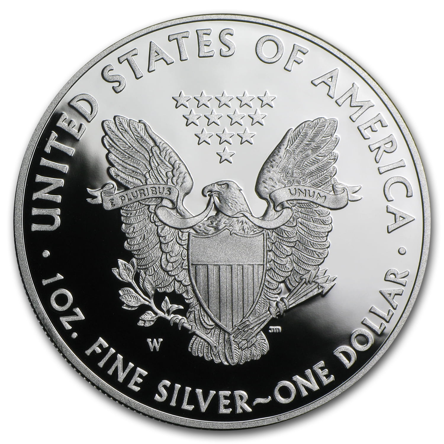 2015-W 1 oz Proof Silver American Eagle w//Box /& CoA