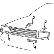 Genuine OE Hyundai Reinforcement - 86380-21050