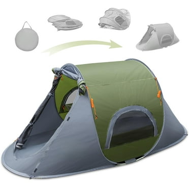 Pop-up Camping Tent: 1 Person Tent Waterproof Instant Easy Setup Outdoor Tent