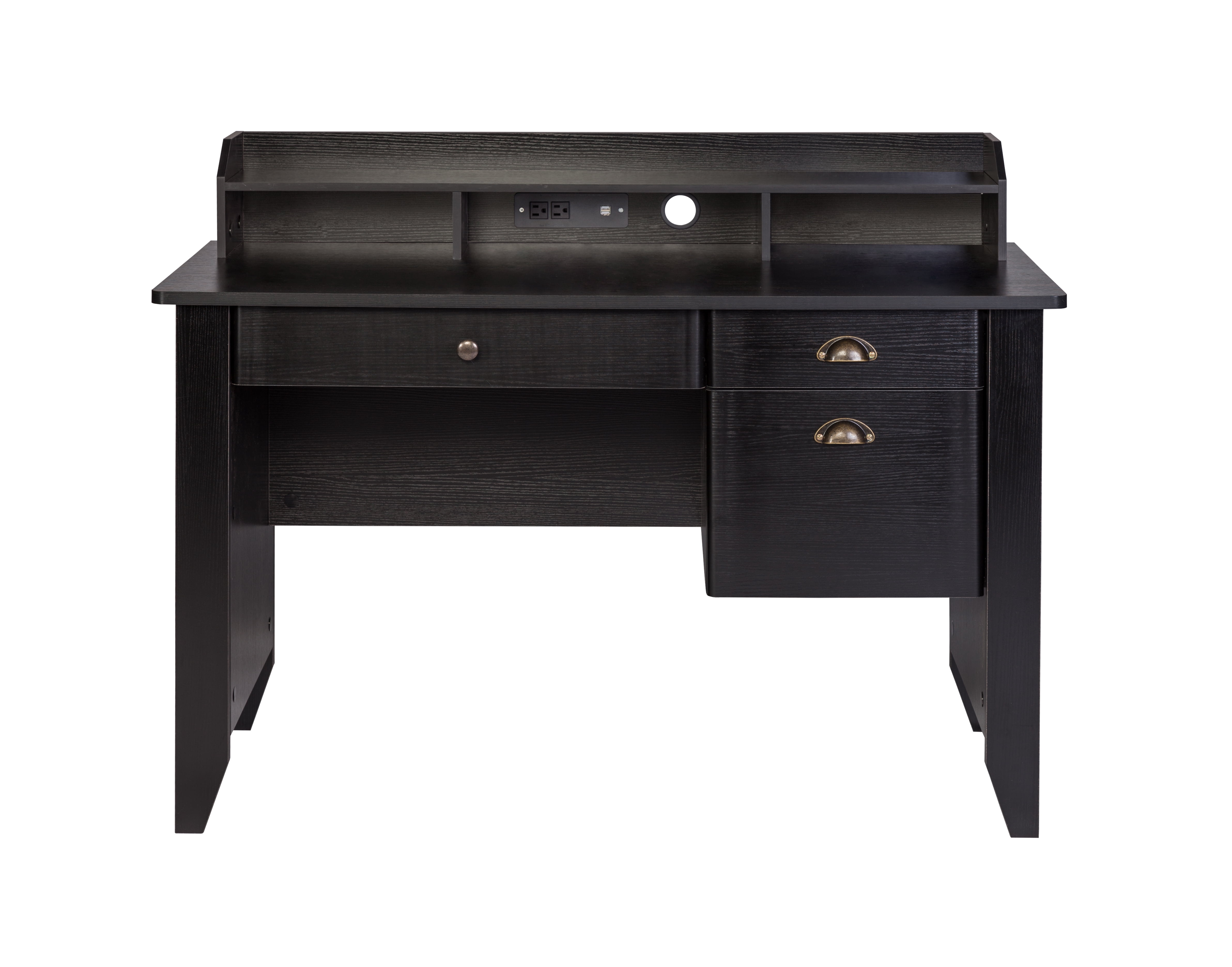 Executive Desk With Hutch Usb And Charger Hub atelieryuwa.ciao.jp