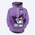 thumbnail image 3 of Sudadera con capucha de Hello Kitty para niña, estilo nuevo de otoño e invierno, con estampado 3D, para niños, moda urbana, informal, 3 of 5