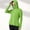 Mint Green, variant on Drovellove Women's Full Zip Hooded Sun Protection Jacket with Detachable Face Mask | Long Sleeve Thumb Hole Rash Guard for Hiking, Fishing
