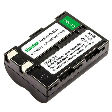 Kastar 1-Pack EN-EL3A Battery Replacement for Nikon EN-EL3 EN-EL3a Battery Nikon MH-18 MH-18a MH-19 Charger Nikon D50 D70 D70s D100 D100 SLR Cameras