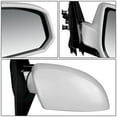 thumbnail image 3 of DNA Motoring OEM-MR-NI1321161 For 2004 to 2008 Nissan Maxima OE Style Powered+Heated Passenger / Right Side View Door Mirror 96301Zk34E 05 06 07, 3 of 3